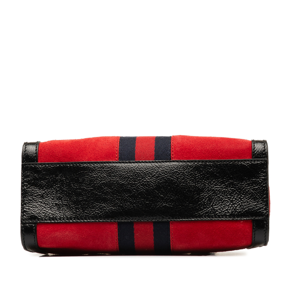 Pre-Loved Gucci Small Suede Ophidia Satchel - Picture 4 of 12